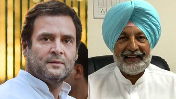 Punjab minister shared stage with Rahul Gandhi tests Covid positive Punjab minister shared stage with Rahul Gandhi tests Covid positive
