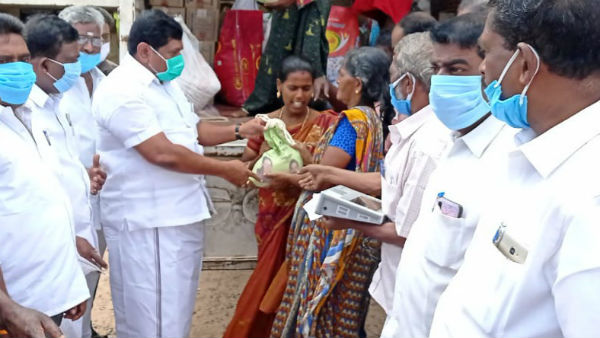 Radhapuram constituency fishermen condoles demise of CM Edappadi Palaniswamis mother Radhapuram constituency fishermen condoles demise of CM Edappadi Palaniswamis mother