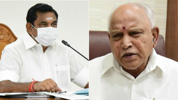 Edappadi Palaniswami writes a letter to Karnataka CM Yeddyurappa Edappadi Palaniswami writes a letter to Karnataka CM Yeddyurappa