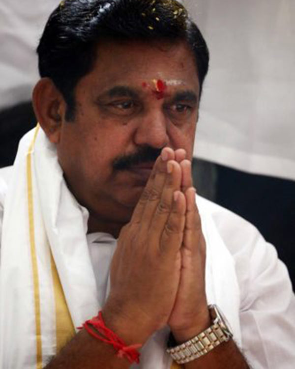 முதல்வர் வேட்பாளராக எடப்பாடி பழனிச்சாமி