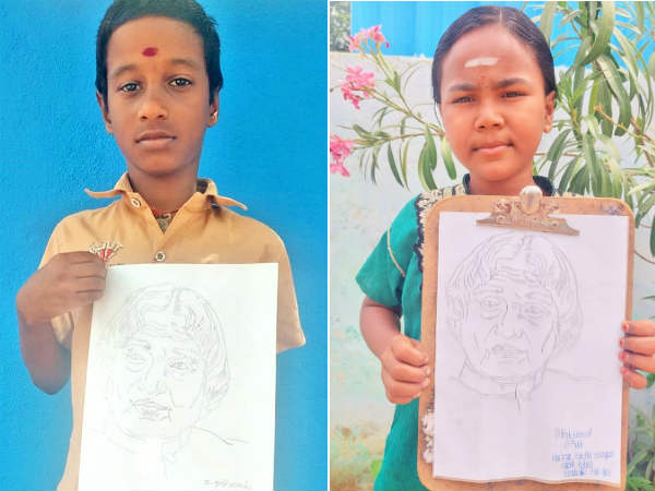 APJ AbdulKalam birth anniversary Devokottai School students Celebration online APJ AbdulKalam birth anniversary Devokottai School students Celebration online