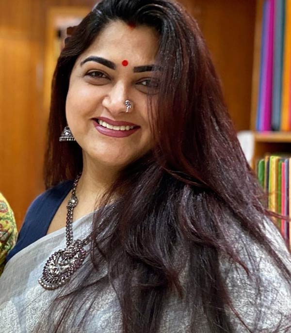 குஷ்பு போராட்டம்
