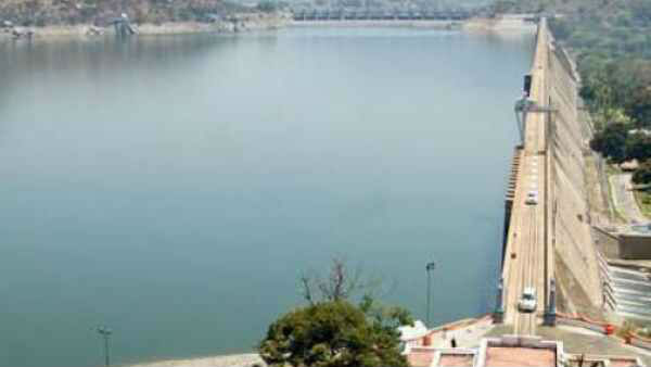 Mettur Dam has risen to 100 feet for the second time Mettur Dam has risen to 100 feet for the second time