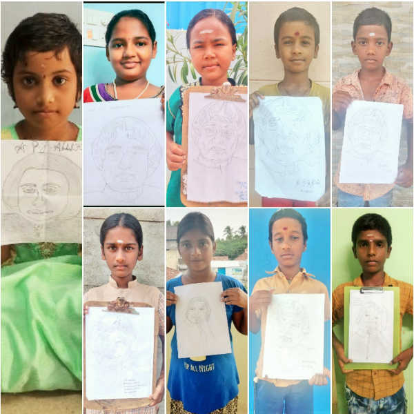 APJ AbdulKalam birth anniversary Devokottai School students Celebration online APJ AbdulKalam birth anniversary Devokottai School students Celebration online