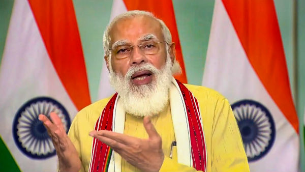 மோடி தமிழில் பேச்சு