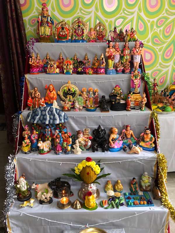 Navaratri Golu begins Navaratri Golu begins