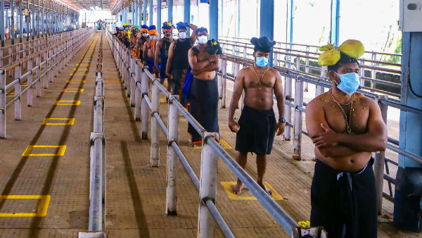 Covid-19 : Sabarimala devotee from Tamil Nadu tests positive Covid-19 : Sabarimala devotee from Tamil Nadu tests positive