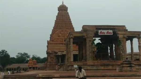 Sadhaya Vizha’ for King Raja Raja Cholan in low key Sadhaya Vizha’ for King Raja Raja Cholan in low key