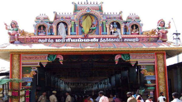 Trichy Samayapuram Mariamman temple Rs. 72 lakh devotees donate Trichy Samayapuram Mariamman temple Rs. 72 lakh devotees donate