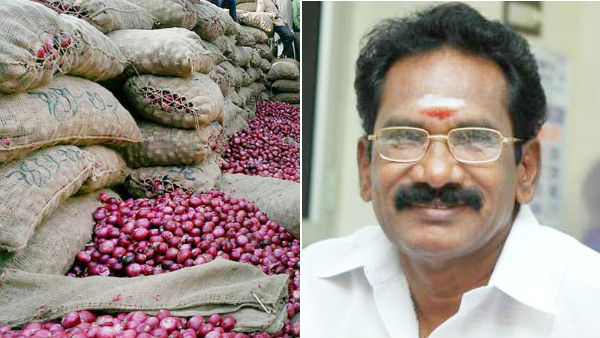 Action to sell onions through ration shops if prices rise - Minister Sellur Raju Action to sell onions through ration shops if prices rise - Minister Sellur Raju
