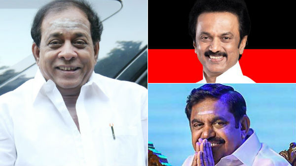 Actor Singamuthu favours Edappadi Palansami as CM again Actor Singamuthu favours Edappadi Palansami as CM again