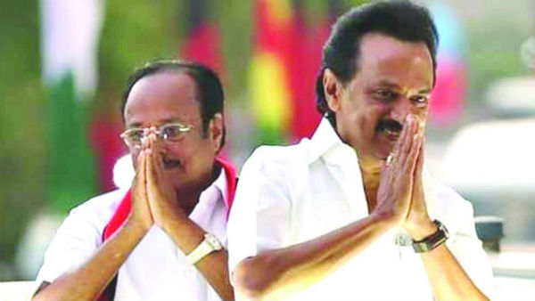 Dmk president Stalin meets with Kongu regional executives on Oct. 21 Dmk president Stalin meets with Kongu regional executives on Oct. 21