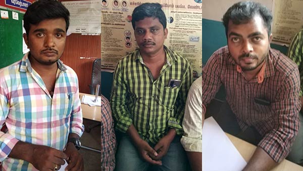 three arrested in Tiruppur, for making fake mask using the Ramraj company name three arrested in Tiruppur, for making fake mask using the Ramraj company name