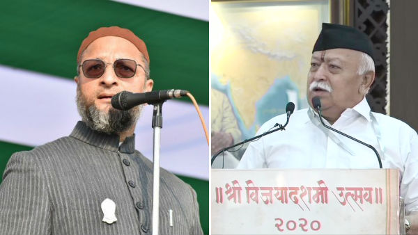 Asaduddin Owaisi responds to RSS chief Mohan Bhagwat on CAA Row Asaduddin Owaisi responds to RSS chief Mohan Bhagwat on CAA Row