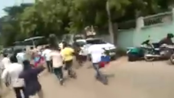 மதுரை விசிக போராட்டம்