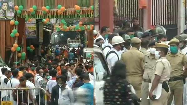 West Bengal BJP’s march turns violent, police use force West Bengal BJP’s march turns violent, police use force