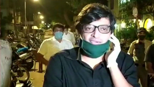 Arnab Goswami arrested by Mumbai police Arnab Goswami arrested by Mumbai police
