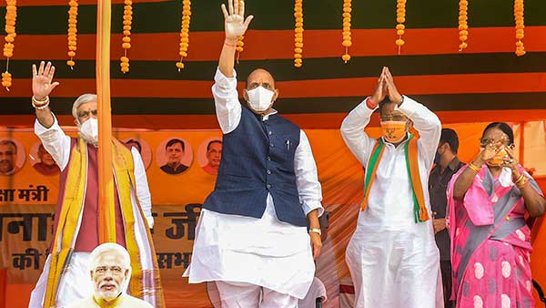 The BJP is emerging as the largest single party in Bihar The BJP is emerging as the largest single party in Bihar