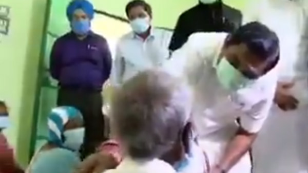 Did you eat ... Chief Minister Edapadi Palanisamy asks old man in relief camp Did you eat ... Chief Minister Edapadi Palanisamy asks old man in relief camp