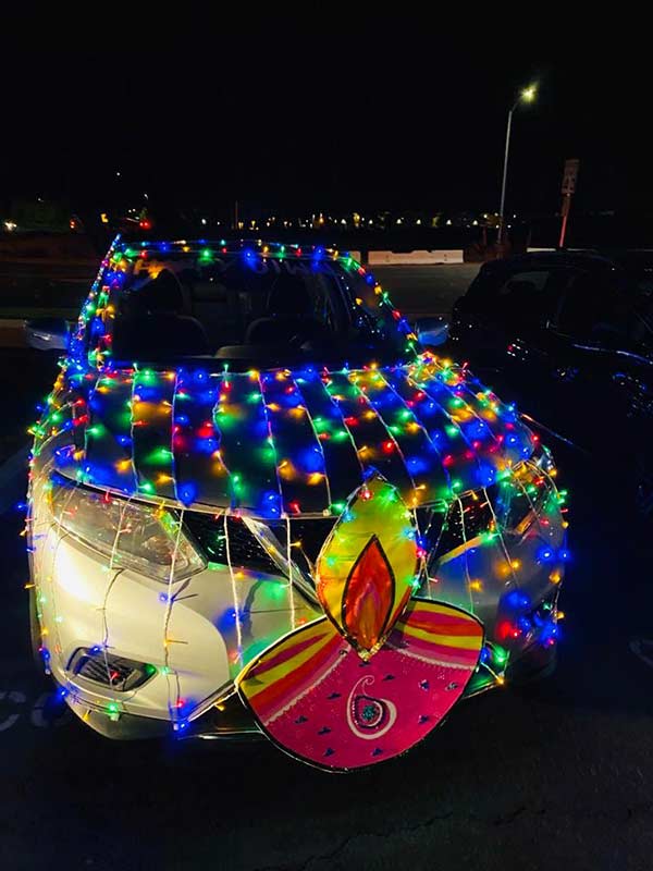 Indian American Community in California State gathered for Diwali Car Parade Indian American Community in California State gathered for Diwali Car Parade