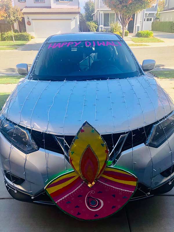 Indian American Community in California State gathered for Diwali Car Parade Indian American Community in California State gathered for Diwali Car Parade