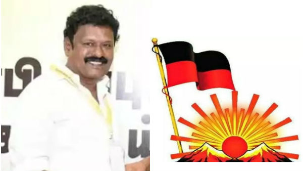 Trichy DMK Protest against Kaduvetti Thiyagarajan Trichy DMK Protest against Kaduvetti Thiyagarajan