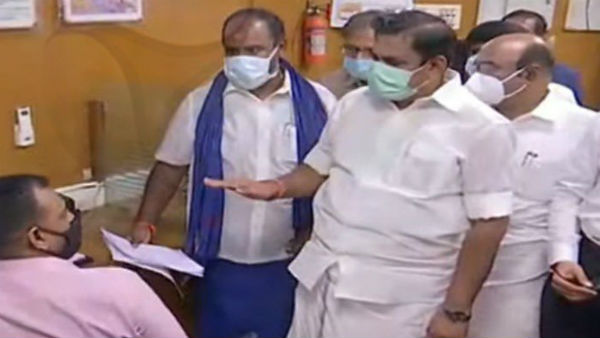 Nivar : Appreciate the work of government employees who travel with life - Chief Minister Palanisamy Nivar : Appreciate the work of government employees who travel with life - Chief Minister Palanisamy