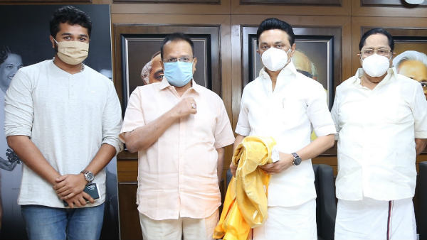 SS Rajendrans son Rajendrakumar joined the DMK SS Rajendrans son Rajendrakumar joined the DMK