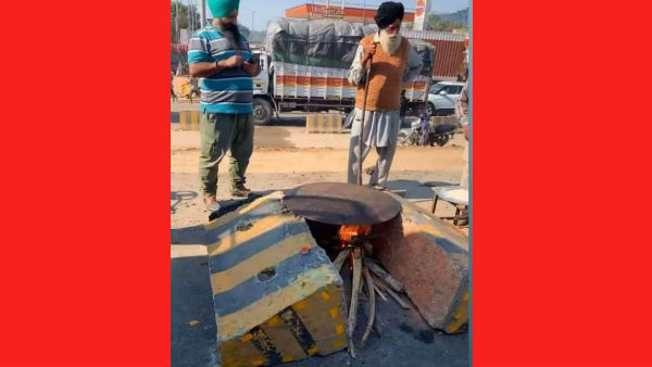 கடும் குளிரிலும் போராட்டம்