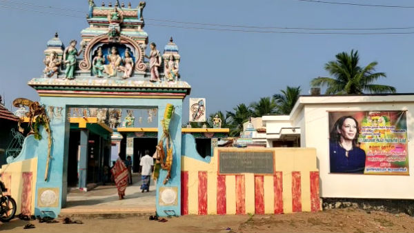 A special Poojai at Kamala Harris s Kula Deivam Temple in Tamilnadu A special Poojai at Kamala Harris s Kula Deivam Temple in Tamilnadu