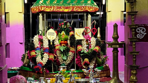 சூர சம்ஹாரம் செய்த முருகன்