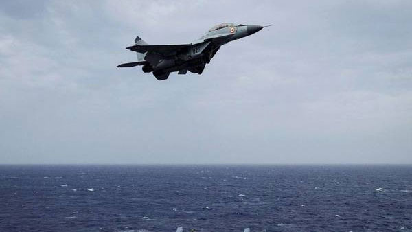 MiG-29K Trainer Jet Crashes Into Arabian Sea on Thursday evening MiG-29K Trainer Jet Crashes Into Arabian Sea on Thursday evening