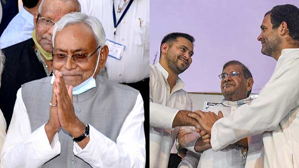 RJD, Cong, left to boycott Nitish Kumar’s oath taking ceremony RJD, Cong, left to boycott Nitish Kumar’s oath taking ceremony