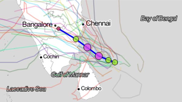 புயல் திசை மாறாது