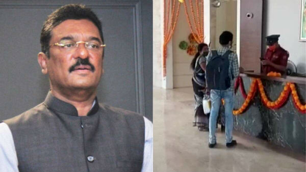 ED officials Raid in Shiv Sena MLA Pratap Sarnaik residence ED officials Raid in Shiv Sena MLA Pratap Sarnaik residence