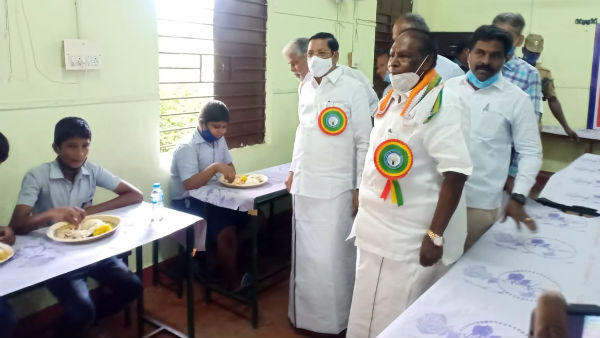 Breakfast program named after Karunanidhi in Puducherry Breakfast program named after Karunanidhi in Puducherry