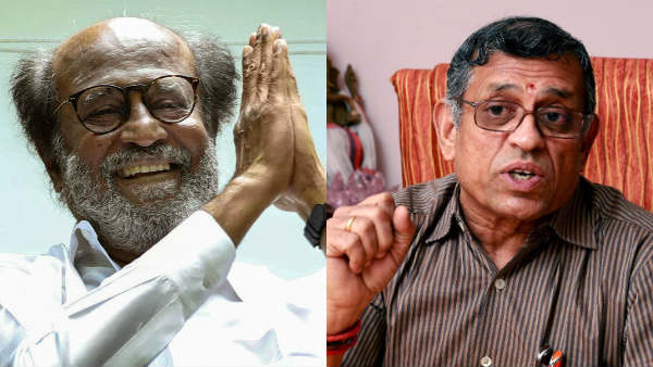 குருமூர்த்தி-ரஜினிகாந்த் சந்திப்பு