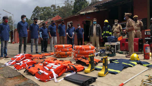 Nivar cyclone, National Disaster Rescue Teams in readiness in Nilgiri District Nivar cyclone, National Disaster Rescue Teams in readiness in Nilgiri District