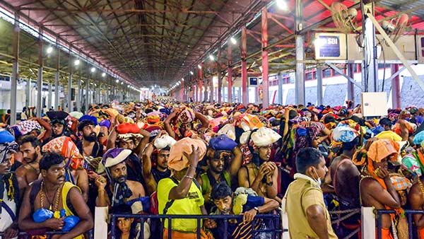 3 police personnel tests Corona positive in Sabarimala 3 police personnel tests Corona positive in Sabarimala