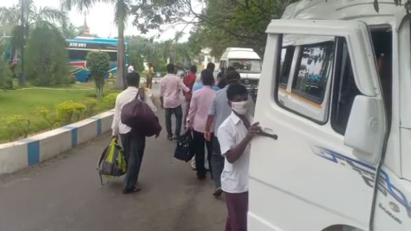 Rescue Personnel going to Cuddalore from Salem for storm work Rescue Personnel going to Cuddalore from Salem for storm work