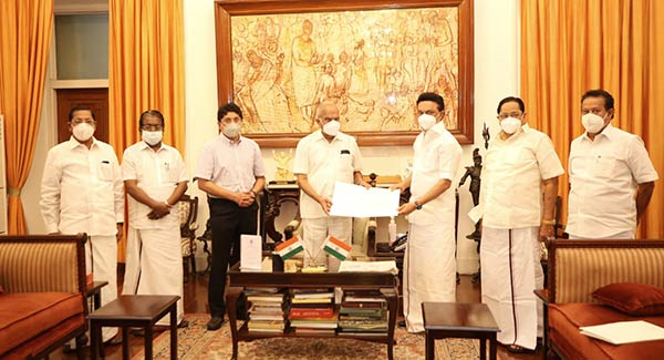 ஆளுநருடன் ஸ்டாலின் சந்திப்பு