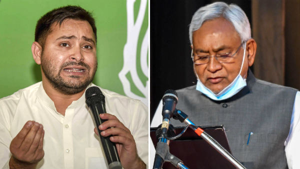 Tejashwi Yadav wishes Nitish Kumar Tejashwi Yadav wishes Nitish Kumar