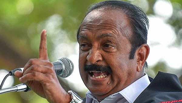 Vaiko urges to Centre to recover TN Fishermen boats from Srilanka Vaiko urges to Centre to recover TN Fishermen boats from Srilanka