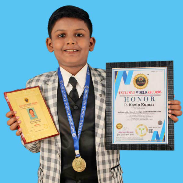 two chennai boys Exclusive World Records for coin collection two chennai boys Exclusive World Records for coin collection