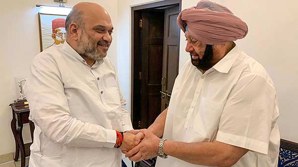 punjab cm amarinder singh will meet amit shah today punjab cm amarinder singh will meet amit shah today