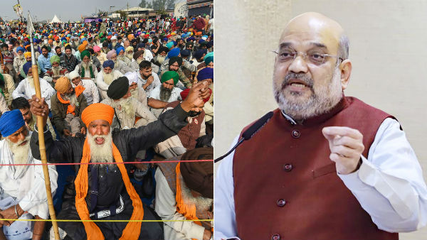 Delhi Protest: Farmers to meet Amit Shah at 7 pm today Delhi Protest: Farmers to meet Amit Shah at 7 pm today