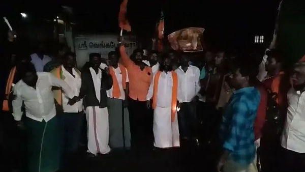 Police arrested 50 people, including BJP state secretary Meesai Arsunan over vel yathra Police arrested 50 people, including BJP state secretary Meesai Arsunan over vel yathra