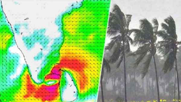 Burevi Cyclone is coming today Burevi Cyclone is coming today