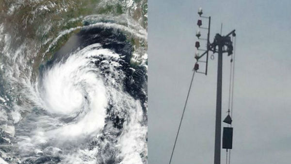 Cyclonic Storm Burevi about 470 Km east-southeast of Pamban Cyclonic Storm Burevi about 470 Km east-southeast of Pamban
