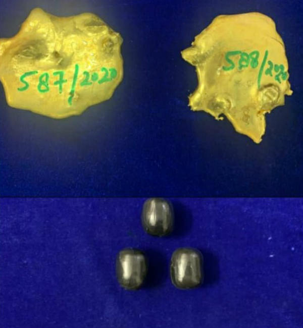 seized smuggling gold 706 grams of gold worth Rs 35.5 lakh, flight from Dubai to Chennai seized smuggling gold 706 grams of gold worth Rs 35.5 lakh, flight from Dubai to Chennai